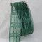 The Ribbon People Hunter Green Plaid Patterned French Wired Craft Ribbon 1.5" x 25 Yards